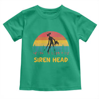 Siren Head Toddler T Shirt Retro Supernatural Cryptid Horror Monster - Wonder Print Shop