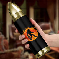 Funny Halloween Bigfoot Bullet Tumbler Sasquatch Full Moon Jack O Lantern - Wonder Print Shop