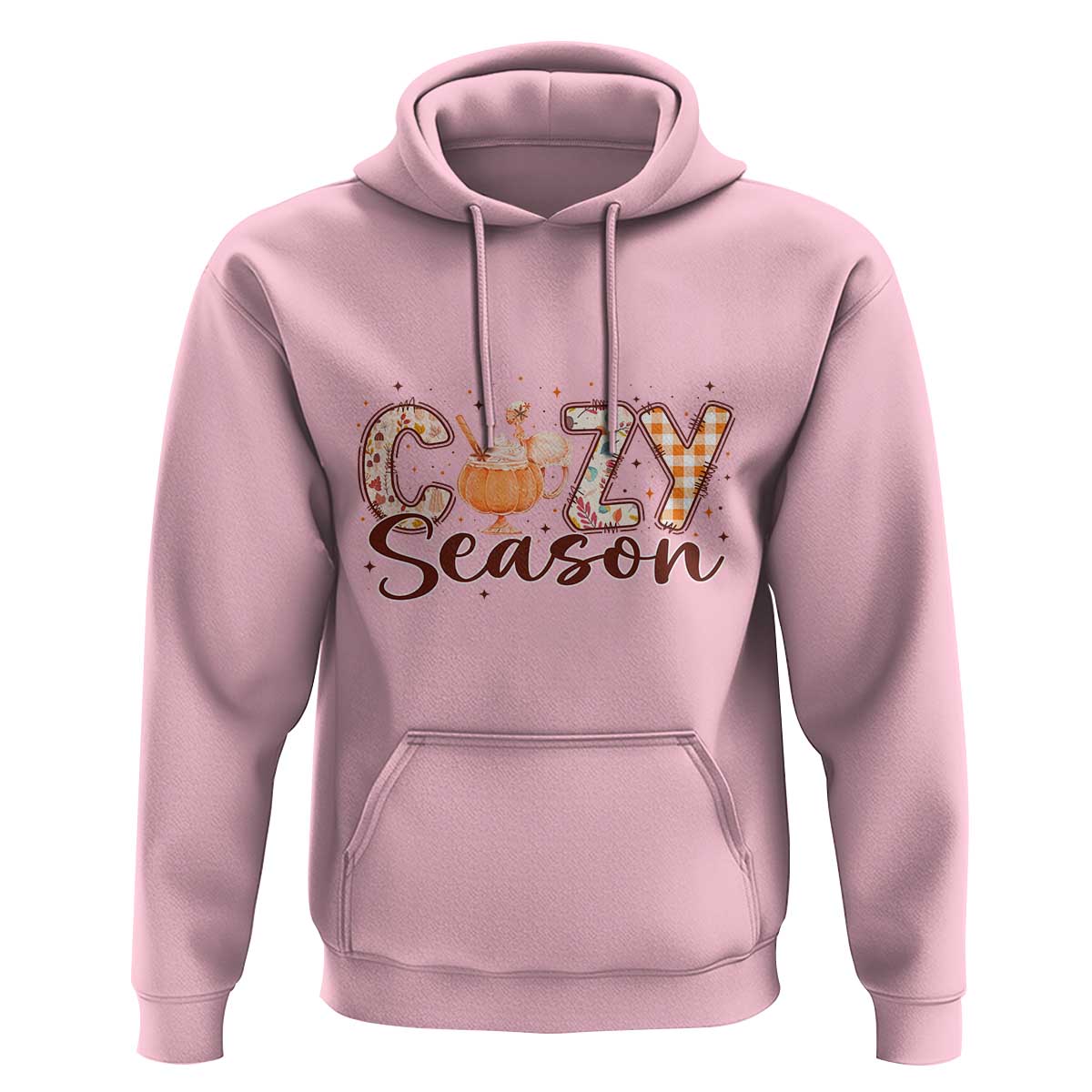 Cozy Season Hoodie Thanksgiving Autumn Pumpkin Spice Latte