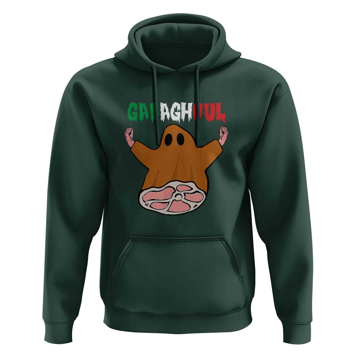 Funny Halloween Hoodie Gabaghoul Ghost Italian Flag Ham