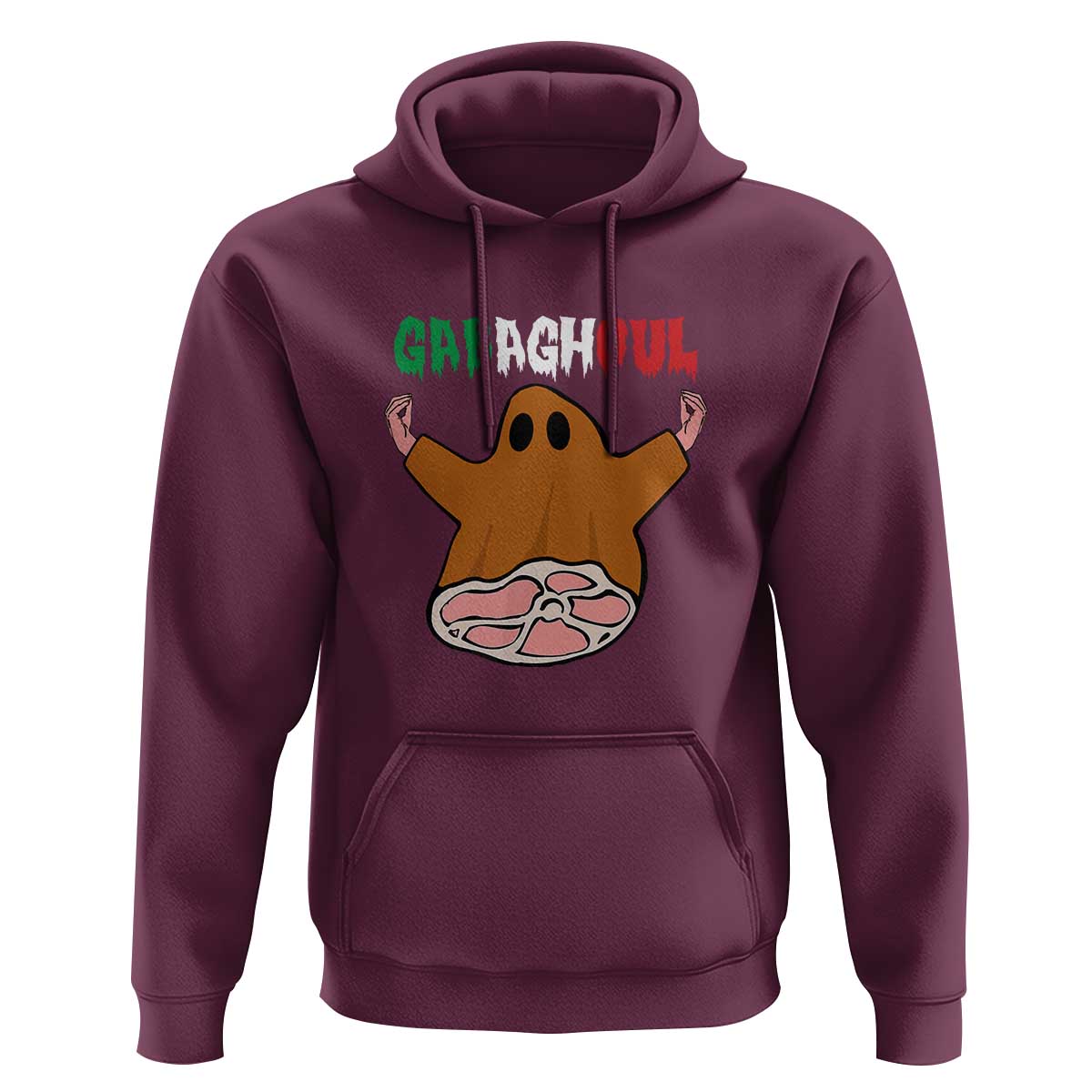 Funny Halloween Hoodie Gabaghoul Ghost Italian Flag Ham