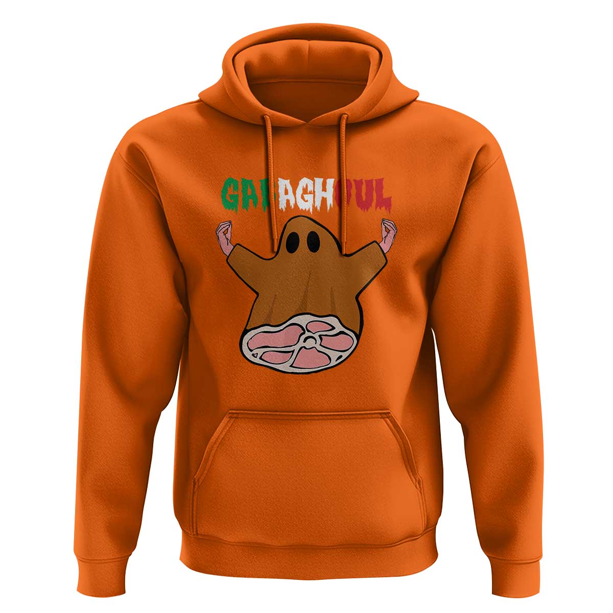 Funny Halloween Hoodie Gabaghoul Ghost Italian Flag Ham