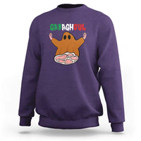 Funny Halloween Sweatshirt Gabaghoul Ghost Italian Flag Ham - Wonder Print Shop