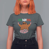 Funny Halloween T Shirt For Women Gabaghoul Ghost Italian Flag Ham - Wonder Print Shop