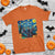 Halloween T Shirt Scary Murderers Starry Night Pumpkin Vincent Van Gogh - Wonder Print Shop