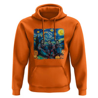 Halloween Hoodie Scary Murderers Starry Night Pumpkin Vincent Van Gogh