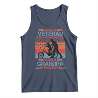 Veteran Grandpa Tank Top Being A Veteran Is An Honor Being A Grandpa Is Priceless