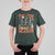 Funny HalloThankMas T Shirt For Kid Tis The Season Halloween Thanksgiving Christmas Skeleton - Wonder Print Shop