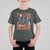 Funny HalloThankMas T Shirt For Kid Tis The Season Halloween Thanksgiving Christmas Skeleton - Wonder Print Shop