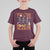 Funny HalloThankMas T Shirt For Kid Tis The Season Halloween Thanksgiving Christmas Skeleton - Wonder Print Shop