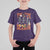 Funny HalloThankMas T Shirt For Kid Tis The Season Halloween Thanksgiving Christmas Skeleton - Wonder Print Shop