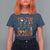 Funny HalloThankMas T Shirt For Women Tis The Season Halloween Thanksgiving Christmas Skeleton - Wonder Print Shop