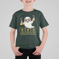 Halloween Chemistry T Shirt For Kid Boo The Element Of Surprise Ghost Nerd - Wonder Print Shop