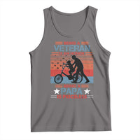 Veteran Father Tank Top Being A Veteran Is An Honor Being A Papa Is Priceless