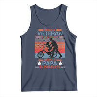 Veteran Father Tank Top Being A Veteran Is An Honor Being A Papa Is Priceless