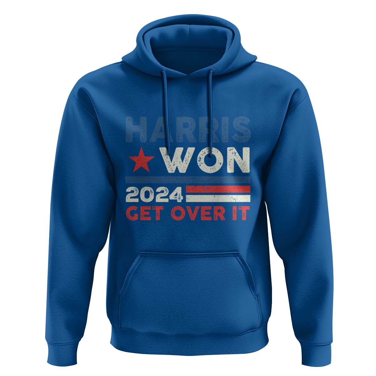 Harris Won 2024 Get Over It Hoodie Presidential Election
