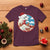 Funny Christmas T Shirt Santa Tsunami Is Eating Ginger Bread Xmas - Wonder Print Shop