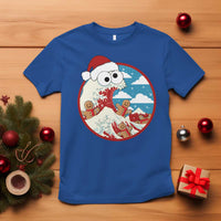 Funny Christmas T Shirt Santa Tsunami Is Eating Ginger Bread Xmas - Wonder Print Shop