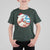Funny Christmas T Shirt For Kid Santa Tsunami Is Eating Ginger Bread Xmas - Wonder Print Shop