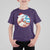 Funny Christmas T Shirt For Kid Santa Tsunami Is Eating Ginger Bread Xmas - Wonder Print Shop