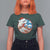 Funny Christmas T Shirt For Women Santa Tsunami Is Eating Ginger Bread Xmas - Wonder Print Shop