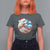 Funny Christmas T Shirt For Women Santa Tsunami Is Eating Ginger Bread Xmas - Wonder Print Shop