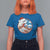 Funny Christmas T Shirt For Women Santa Tsunami Is Eating Ginger Bread Xmas - Wonder Print Shop