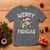 Funny Christmas Fishing T Shirt Merry Fishmas Bass Fish Rod - Wonder Print Shop