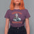 Funny Christmas Fishing T Shirt For Women North Pole Fishing Hole Cute Santa - Wonder Print Shop