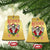 Xmas Heavy Metal Christmas Ornament Sleigher Skeleton Santa Xmas Wreath - Wonder Print Shop