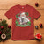 Christmas Cats Owner T Shirt Cats For Everybody Vintage Santa Mistletoe - Wonder Print Shop