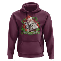 Christmas Cats Owner Hoodie Cats For Everybody Vintage Santa Mistletoe