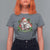 Christmas Cats Owner T Shirt For Women Cats For Everybody Vintage Santa Mistletoe - Wonder Print Shop