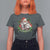 Christmas Cats Owner T Shirt For Women Cats For Everybody Vintage Santa Mistletoe - Wonder Print Shop