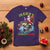 Funny Christmas Fishing T Shirt Merry Christbass Santa Xmas Tree - Wonder Print Shop