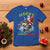 Funny Christmas Fishing T Shirt Merry Christbass Santa Xmas Tree - Wonder Print Shop
