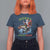 Funny Christmas Fishing T Shirt For Women Merry Christbass Santa Xmas Tree - Wonder Print Shop