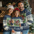 Funny Fishing Christmas Ugly Christmas Sweater Fishing You A Very Merry Fishmas Santa Hat - Wonder Print Shop