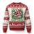Funny Fishing Christmas Ugly Christmas Sweater Fishing You A Very Merry Fishmas Santa Hat - Wonder Print Shop
