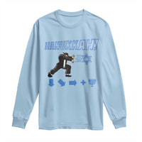 Funny Hanukkah Arcade Game Long Sleeve Shirt Jewish Fighter Menorah Star Of David - Wonder Print Shop