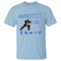 Funny Hanukkah Arcade Game T Shirt Jewish Fighter Menorah Star Of David - Wonder Print Shop