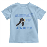 Funny Hanukkah Arcade Game Toddler T Shirt Jewish Fighter Menorah Star Of David - Wonder Print Shop