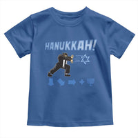 Funny Hanukkah Arcade Game Toddler T Shirt Jewish Fighter Menorah Star Of David - Wonder Print Shop