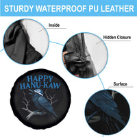 Funny Hanukkah Crow Spare Tire Cover Happy Hanukaw Jewish Holiday - Wonder Print Shop