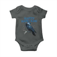 Funny Hanukkah Crow Baby Onesie Happy Hanukaw Jewish Holiday - Wonder Print Shop