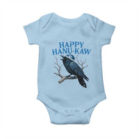 Funny Hanukkah Crow Baby Onesie Happy Hanukaw Jewish Holiday - Wonder Print Shop
