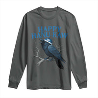Funny Hanukkah Crow Long Sleeve Shirt Happy Hanukaw Jewish Holiday - Wonder Print Shop