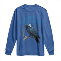 Funny Hanukkah Crow Long Sleeve Shirt Happy Hanukaw Jewish Holiday - Wonder Print Shop