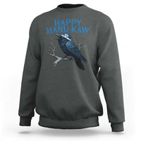 Funny Hanukkah Crow Sweatshirt Happy Hanukaw Jewish Holiday - Wonder Print Shop