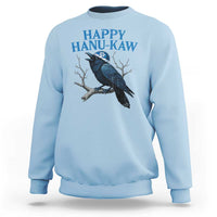 Funny Hanukkah Crow Sweatshirt Happy Hanukaw Jewish Holiday - Wonder Print Shop